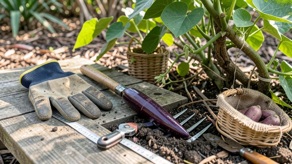 When to Harvest Yams: Finger-Nail Test for Sweetness and Size