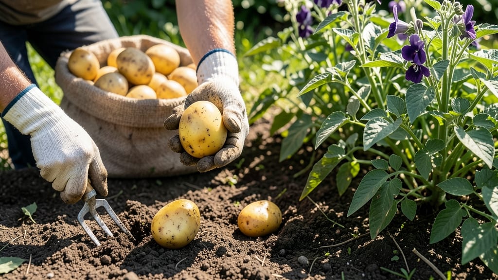 Harvest Yukon Gold Potatoes: Soil Temperature Tricks for Zero Waste Digging
