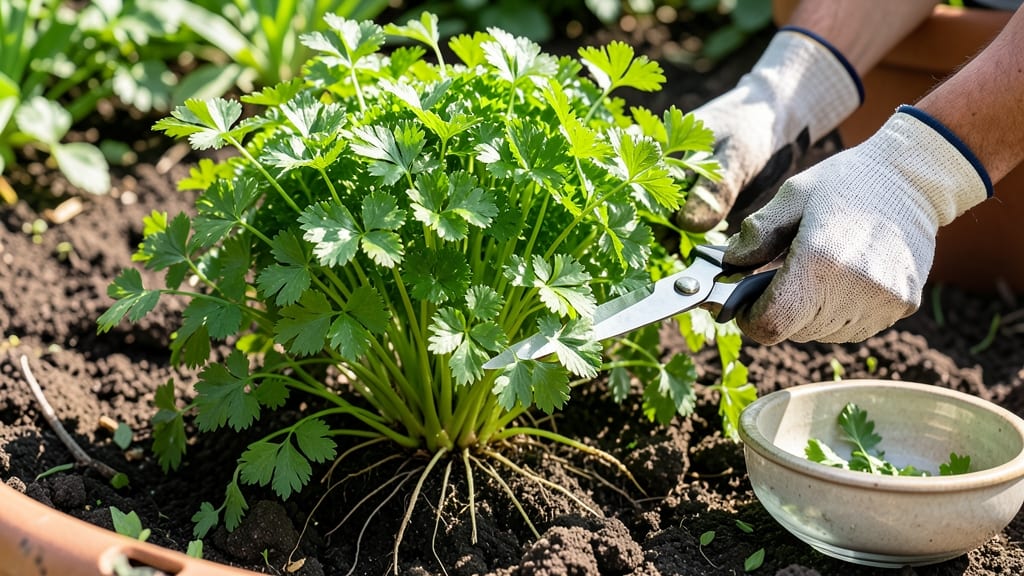 How to Harvest Parsley So It Keeps Growing: Trim-by-Trim Guide