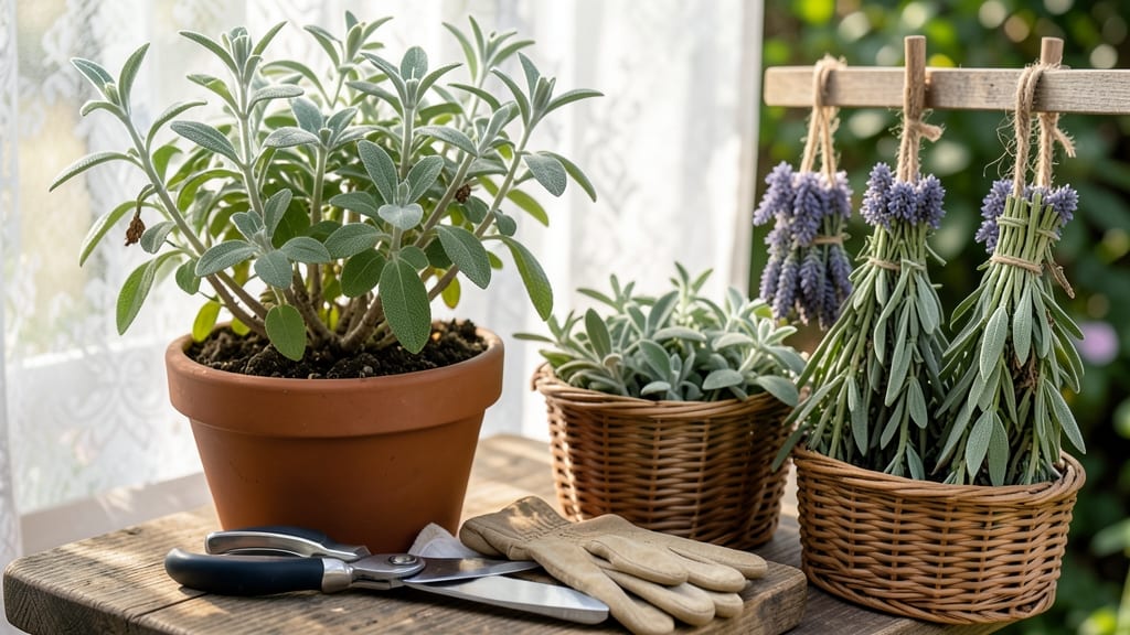 How to Harvest Sage for Winter: Drying Methods That Preserve Flavor and Color