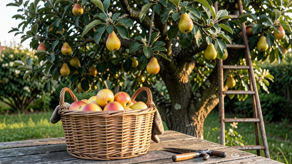 When to Harvest Bartlett Pears: 4 Signs of Perfect Ripeness Before Picking