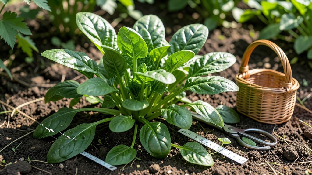 How to Know When to Harvest Spinach: Leaf Size and Color Guide for Peak Flavor