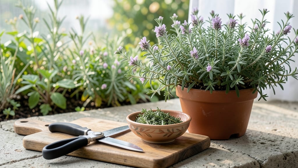 How Do You Harvest Fresh Thyme: Snip Just Above Leaf Nodes for Regrowth