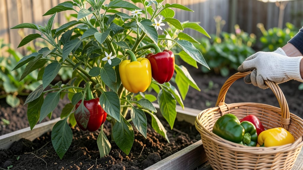 Bell Pepper Harvest Time: When Roots Hit 1.2 Inches for Peak Flavor