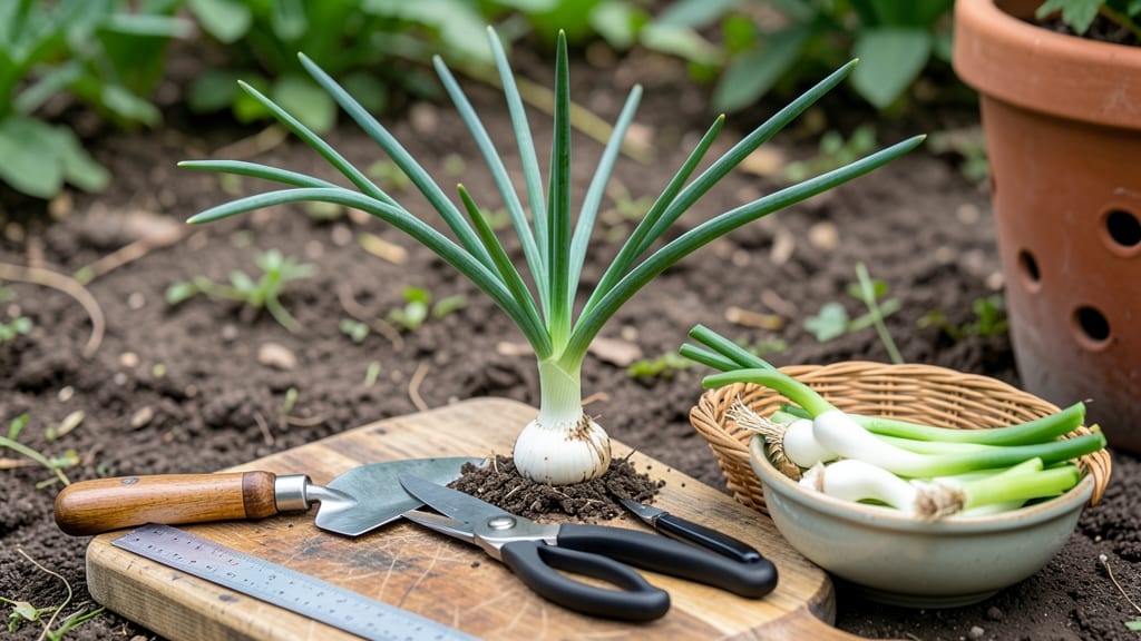 When to Harvest Scallions: 3 Knuckle Rule for Perfect Flavor Before Bolting
