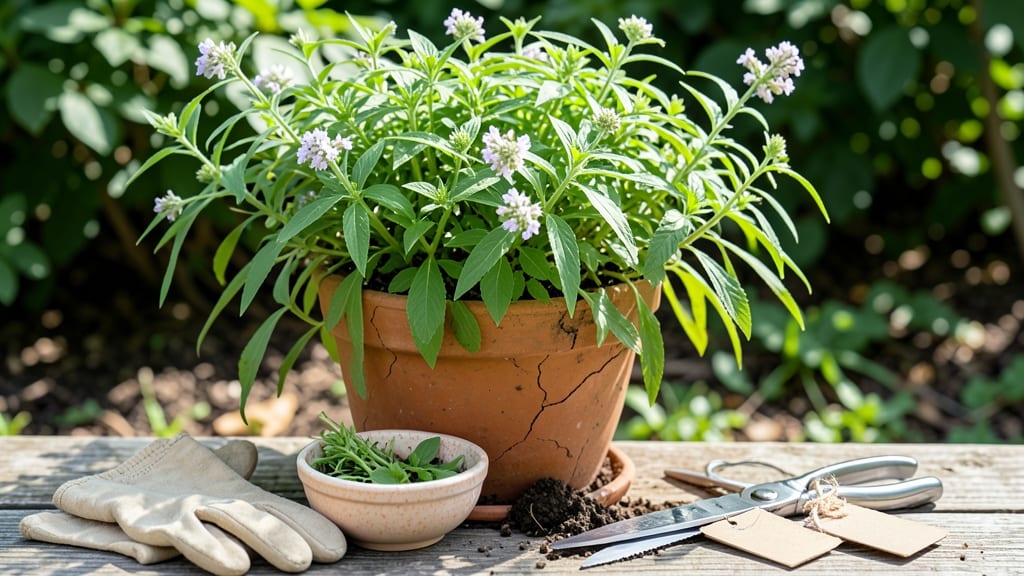 How to Harvest Lemon Verbena: 3 Visual Cues for Peak Flavor & Oil Content