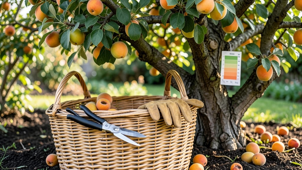 When to Pick Apricots: Ripeness Checklist by Color, Stem Flex, and Seed Maturity