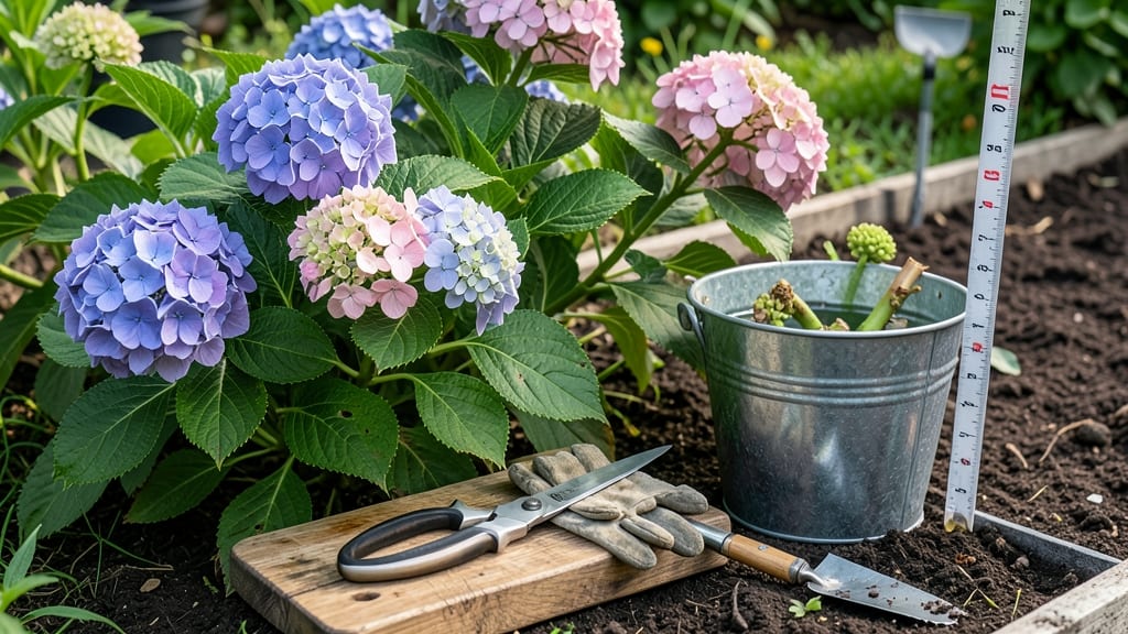 How to Harvest Hydrangeas: When Buds Turn Wooden & Leaves Curl Back Naturally