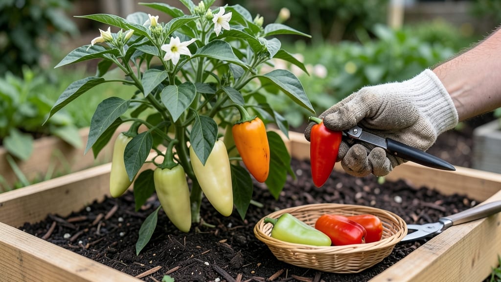 Banana Pepper Harvest Time: 3 Visual Cues to Pick at Peak Spice