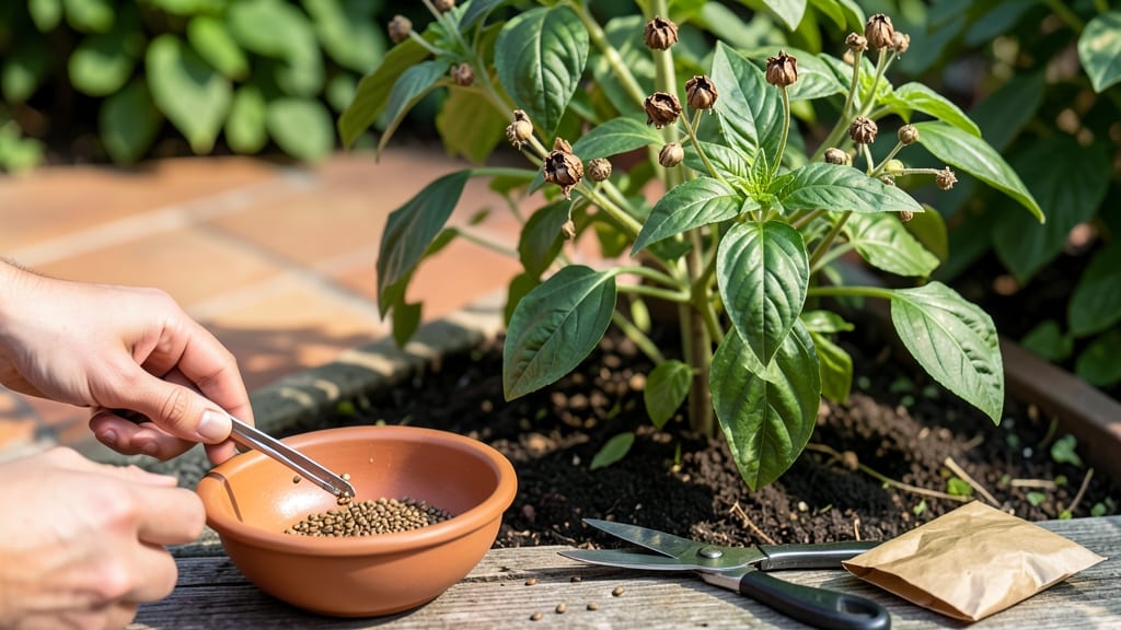 How to Harvest Basil Seeds: When Flowers Turn Brown (Best Method)