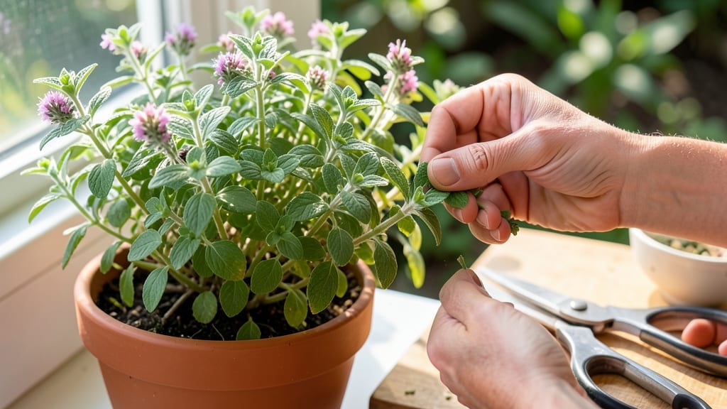 How to Harvest Oregano: When Stems Snap Cleanly for Peak Flavor