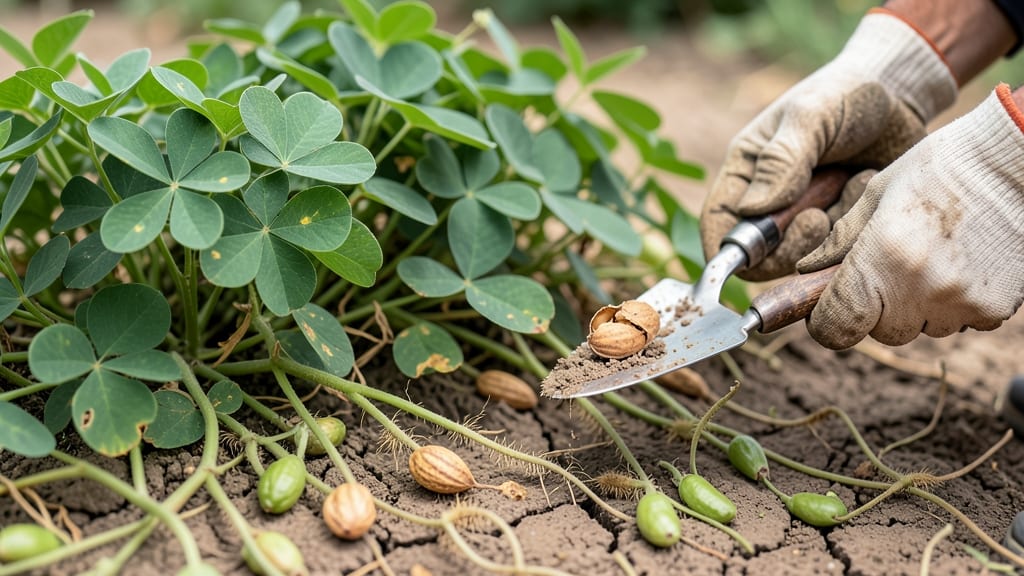 How to Know When to Harvest Peanuts: Shell Hardness Test for Perfect Ripeness