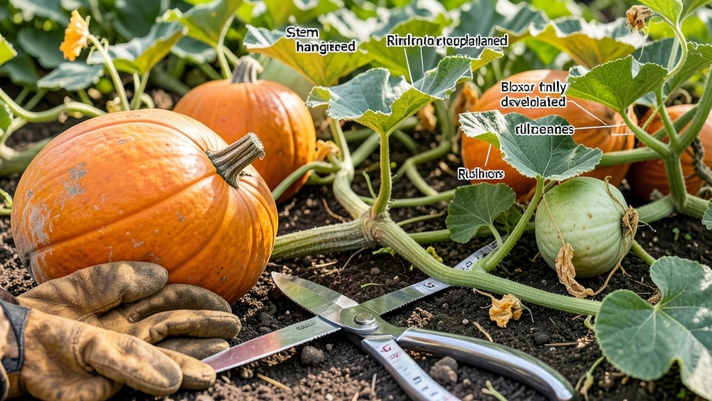 How to Know When to Harvest Pumpkins: 3 Unmistakable Signs Your Vines Are Ready