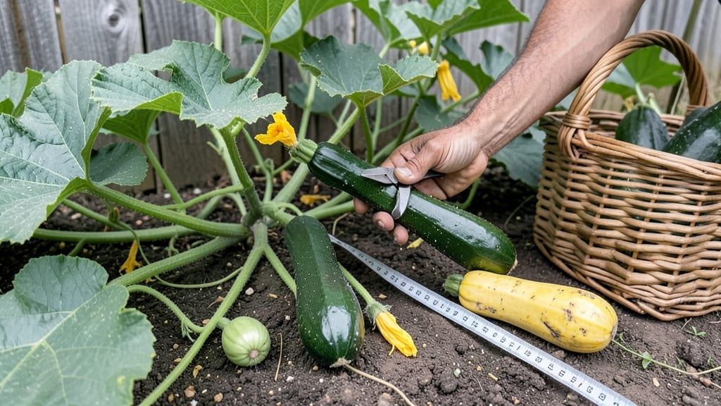 When to Harvest Zucchini Squash: 3 Visual Cues for Peak Flavor Before They Get Gritty