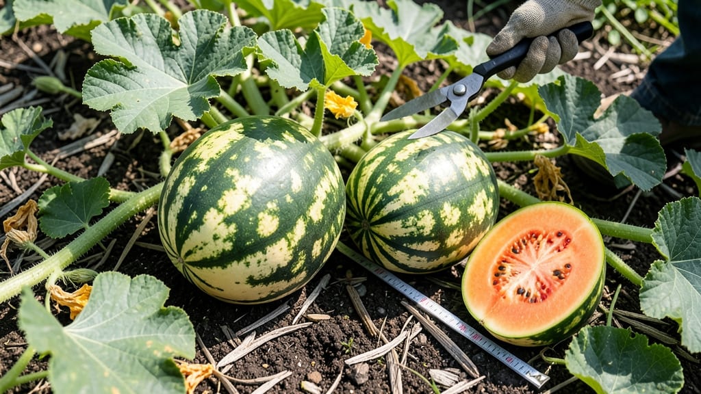How Long to Harvest Watermelon: 3 Touch Tests for Sweetness and Perfect Ripeness
