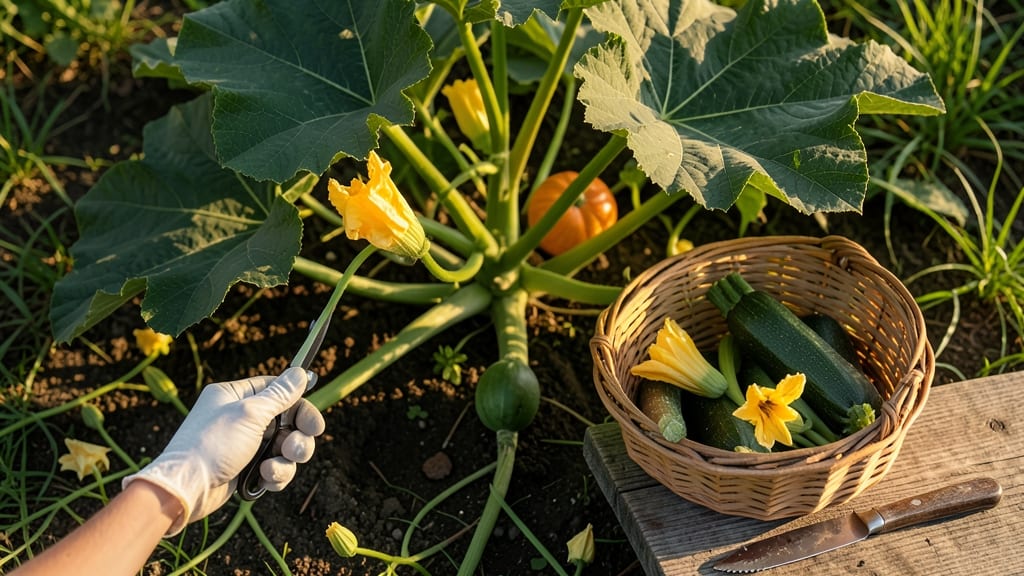 Harvest Squash Blossoms: When to Pick for Pollination Success
