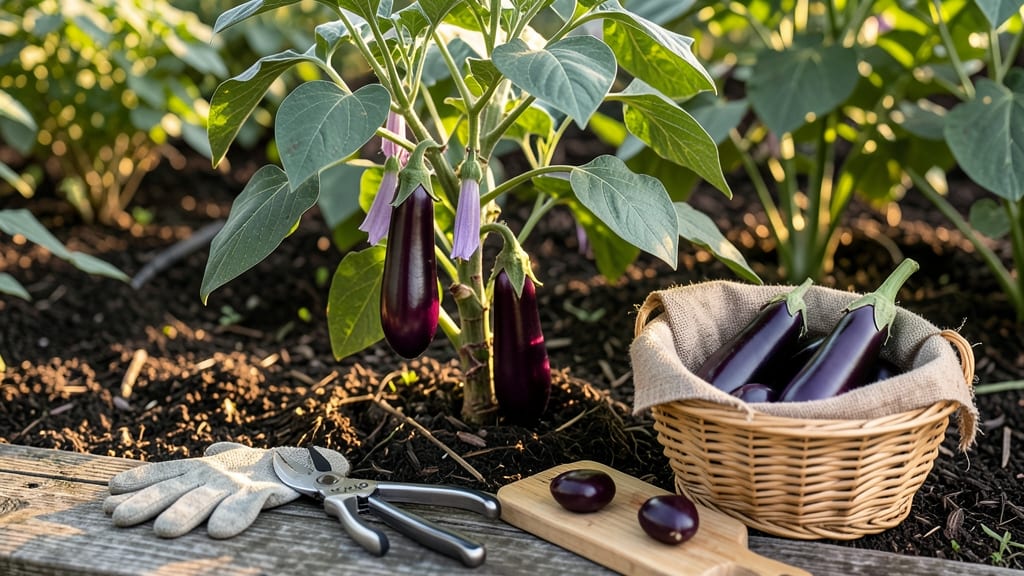 When to Harvest Japanese Eggplant: Firm Skin & Seed Color Test for Peak Flavor