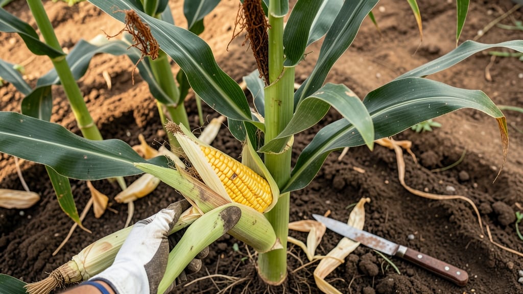 When to Pick Corn on the Cob: Silk Color and Kernel Milk Stage Guide