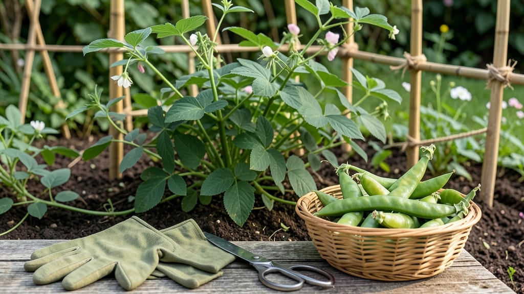 How to Harvest Green Peas: 3 Visual Cues for Perfect Pod Ripeness