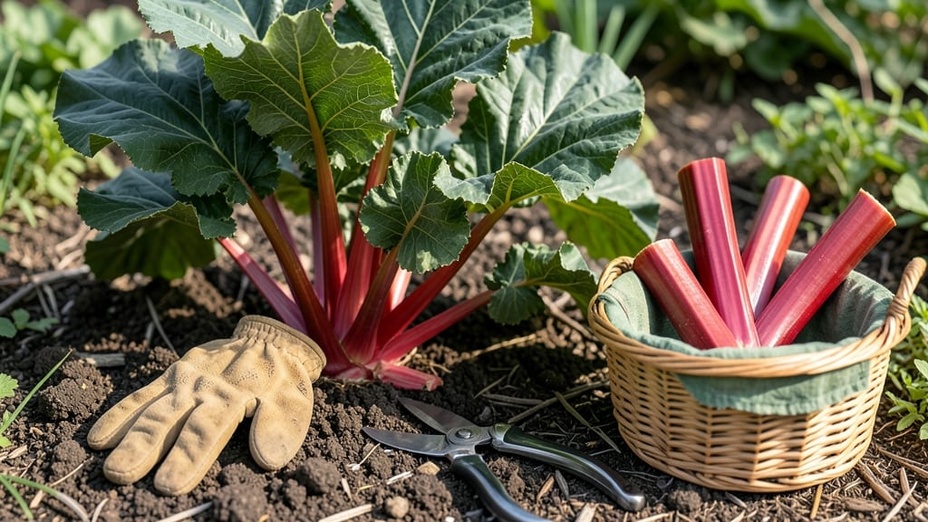 Can I Harvest Rhubarb in October: Late-Season Tips to Avoid Frost Damage