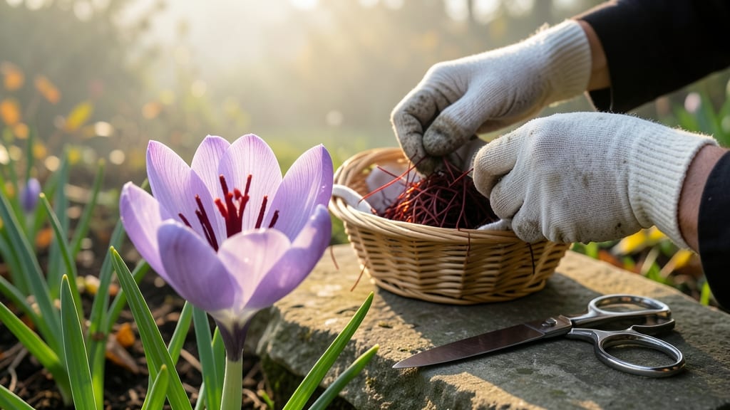 When to Pick Saffron: Crimson Threads Ready—3 Exact Clues Before Bolting