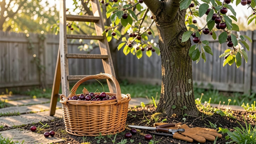 How to Harvest Cherries: Pit-Spitting Test & 3 Color Cues for Perfect Picking