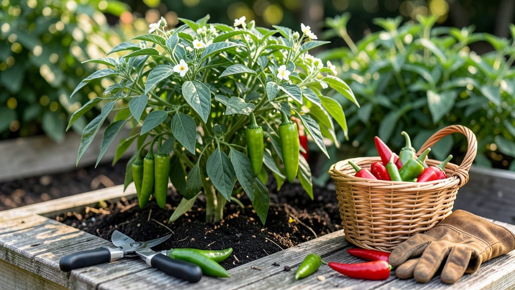 When to Pick Serranos: Stem Twist Test for Spicy Perfection