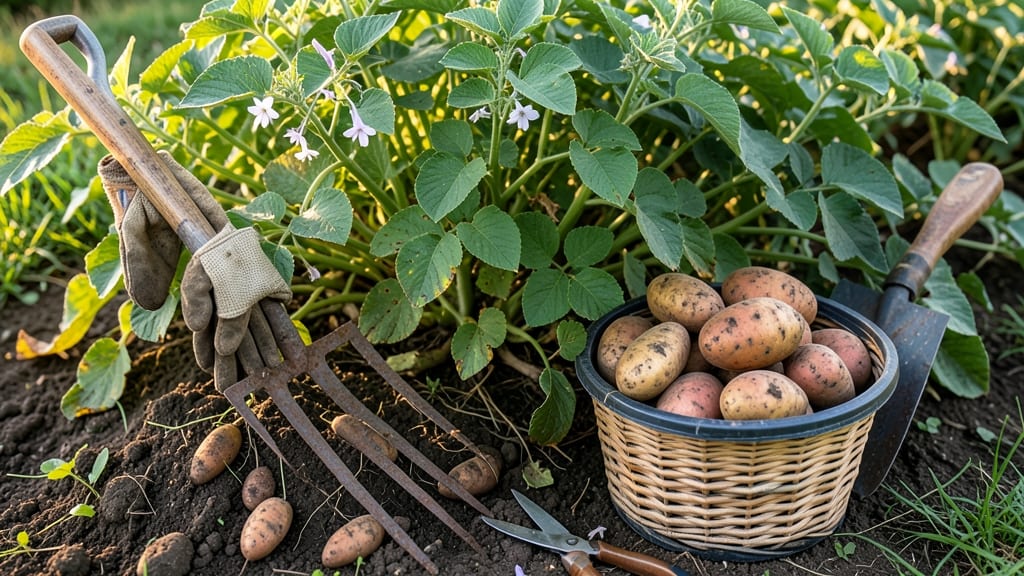 Russet Potato Harvest Time: Skin Slip Test & Soil Check Guide