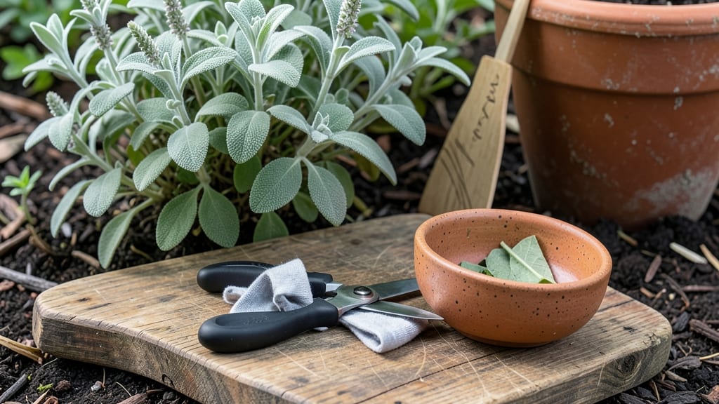 How to Harvest Sage Leaves: When and How to Prune for Fresh Regrowth