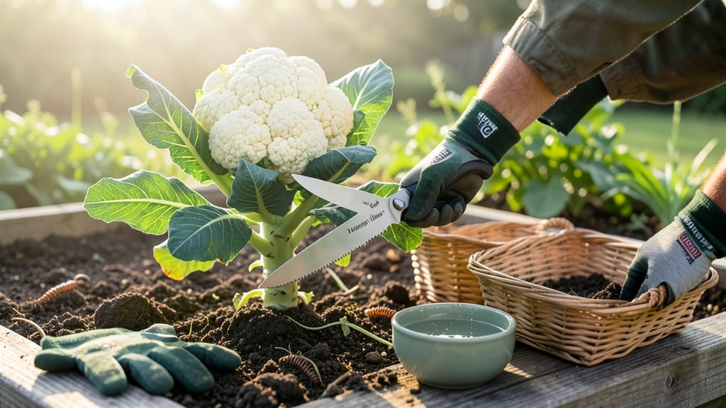 Harvest Time for Cauliflower: 3 Visual Cues to Pick at Peak Crunch