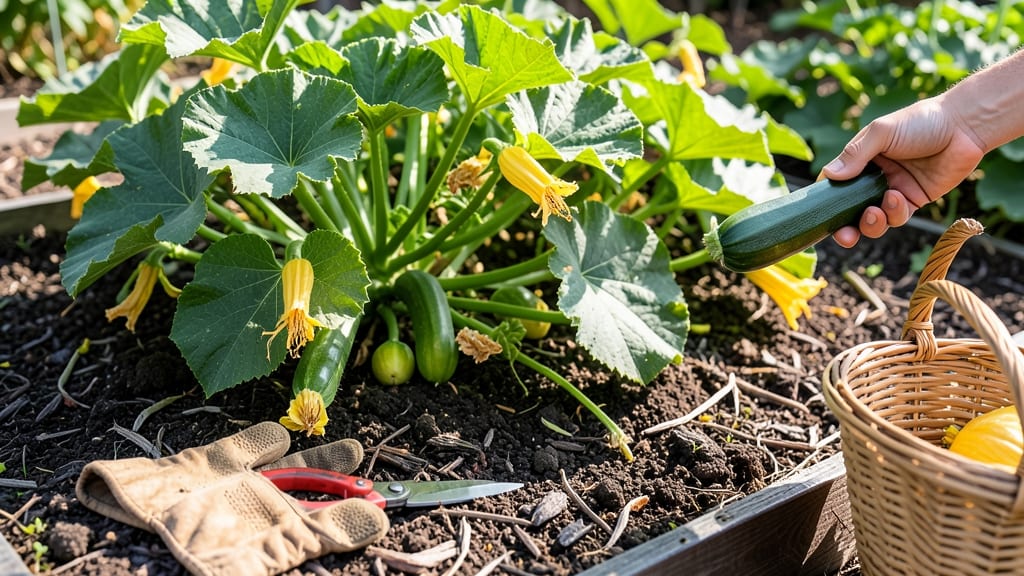 Squash Harvest Time: When Vines Die Back & Skin Hardens Naturally