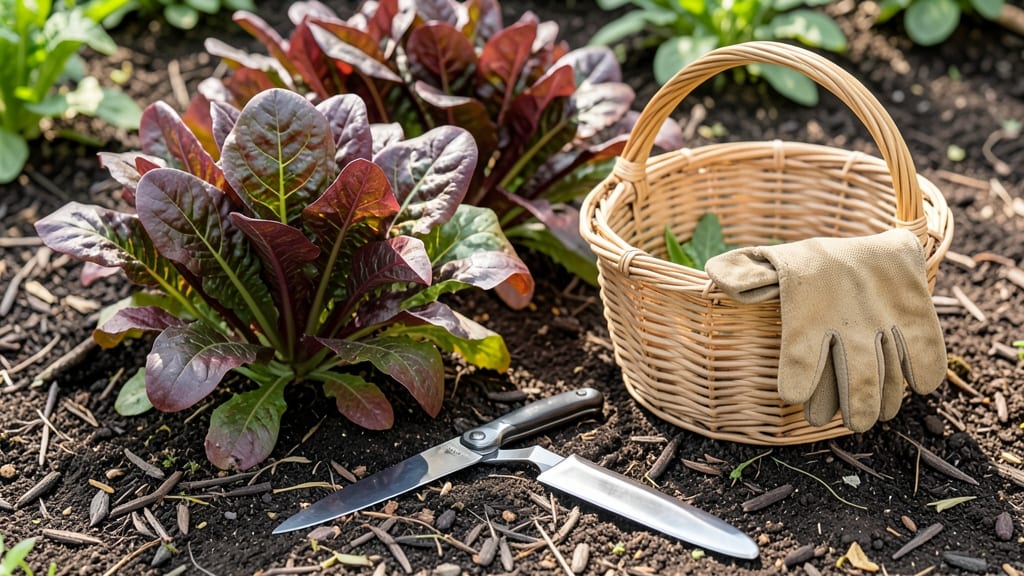 When to Harvest Red Romaine Lettuce: Crisp Stem Snap Test for Peak Flavor