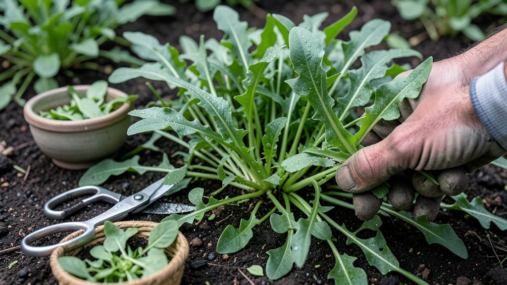 How to Harvest Arugula So It Keeps Growing: Cut-and-Come-Again Method