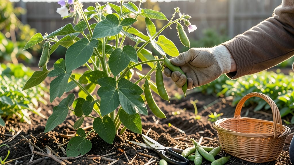 When to Harvest Edamame Beans: Pod Color and Seed Size Checklist