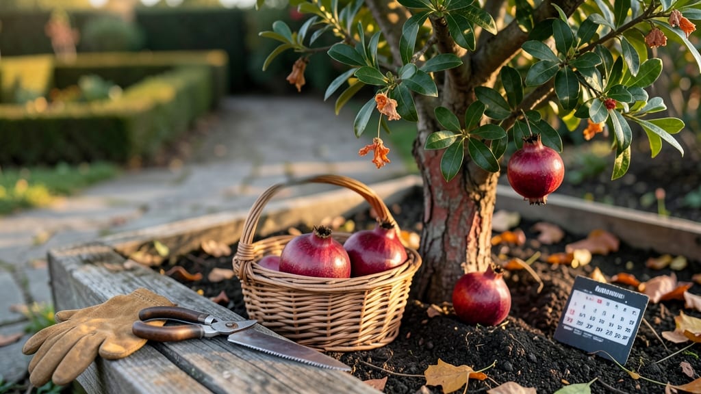 When to Harvest Pomegranate Fruit: Seed Color Shift That Signals Peak Ripeness