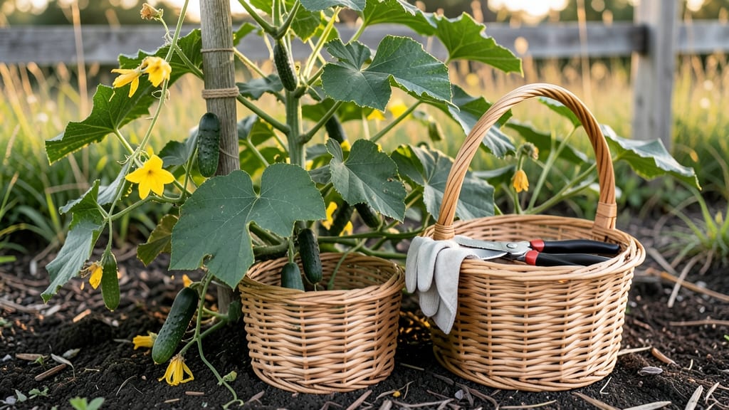 When to Harvest Boston Pickling Cucumbers: 3 Knuckle Rule for Crisp, Firm Picks