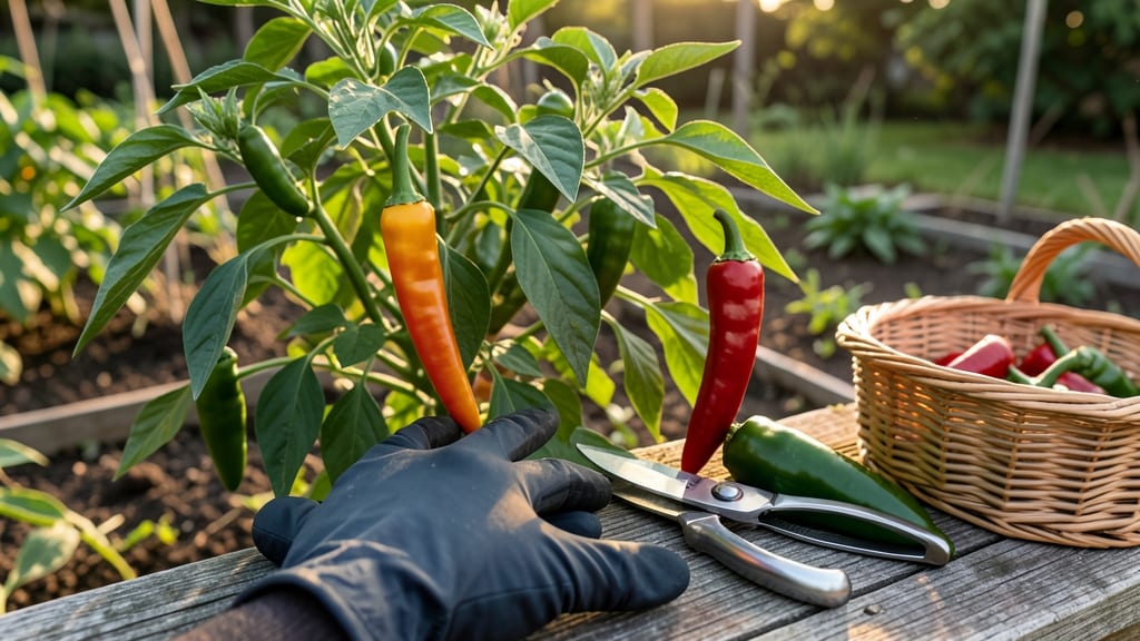 When Do You Harvest Ghost Peppers: 3 Visual Cues for Peak Heat and Ripeness