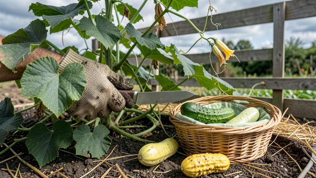 When to Harvest Cucumbers With Prickly Skin: 3 Signs for Crisp, Seedless Picks