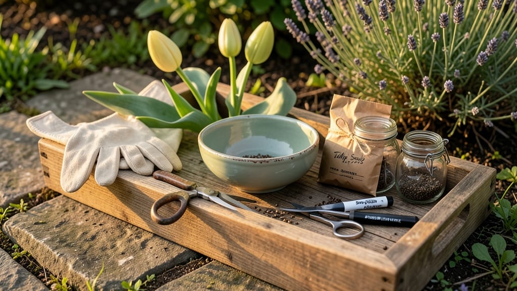 How to Harvest Tulip Seeds: When Bulbs Turn Brown & Loosen Naturally