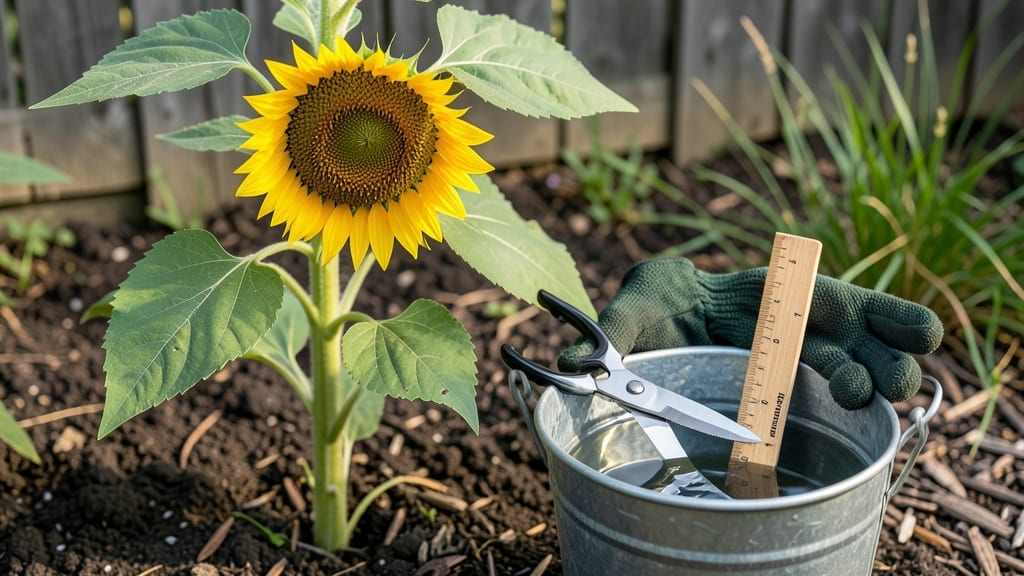 When to Harvest Sunflowers for Cut Flowers: Stem Snap Test and 3 Color Cues