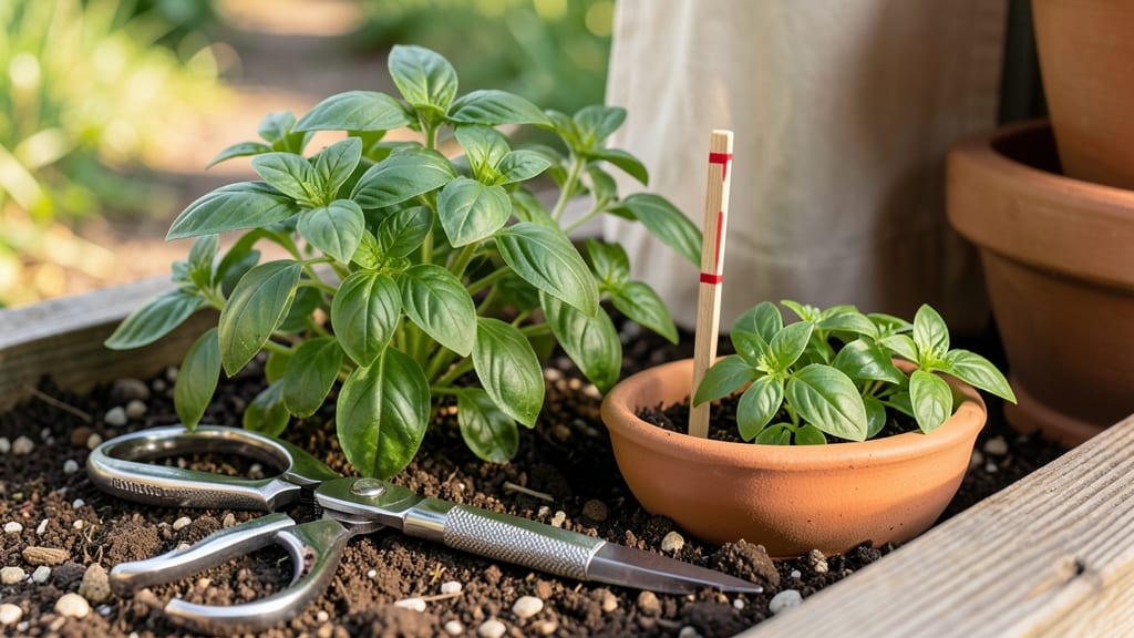 How to Harvest Basil So It Keeps Growing: Pinch-and-Prune Method for Nonstop Regrowth