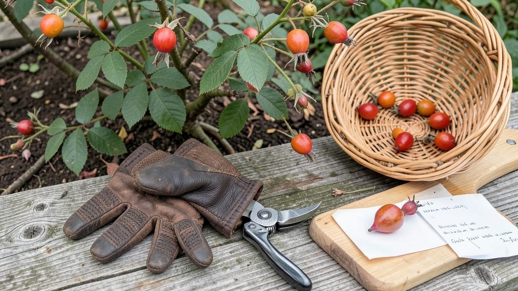 When to Harvest Rose Hips: Best Time by Color and Seed Hardness