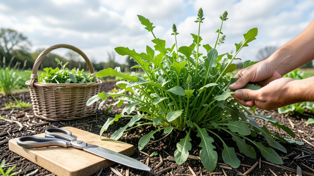 How Do You Harvest Arugula: 3 Tactile Tests for Peak Freshness Before Bitterness
