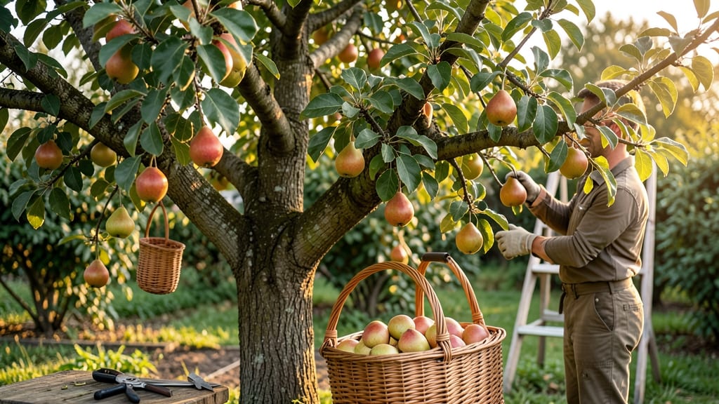 Harvest Time for Pears: 3 Tactile Tests for Perfect Ripeness You’ll Spot Instantly