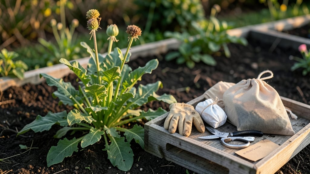 How to Harvest Chicory Seeds: When Flowers Drop and Seed Heads Turn Brown