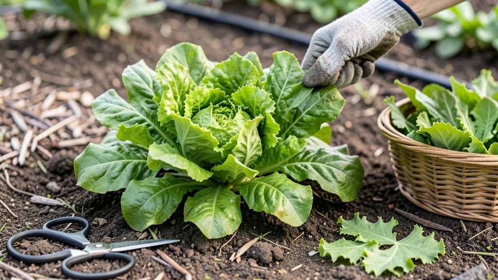 How to Harvest Leaf Lettuce: Cut-and-Come-Again Method for Continuous Yield