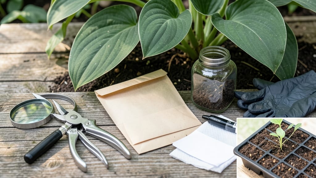 How to Harvest Hosta Seeds: When Seed Pods Turn Brown & Pop Open