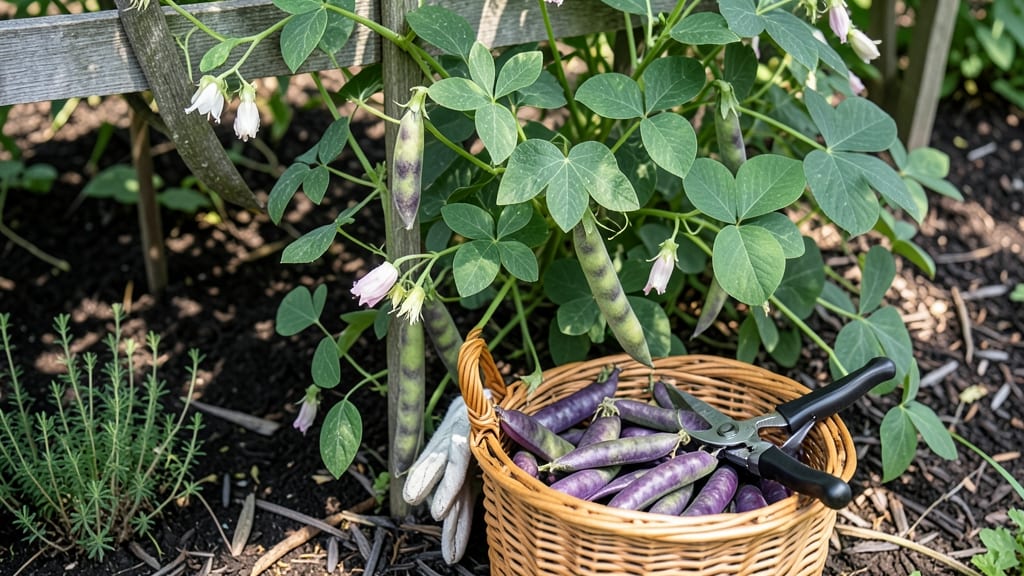 When to Pick Purple Hull Peas: Seed Rattle and Pod Plumpness Test
