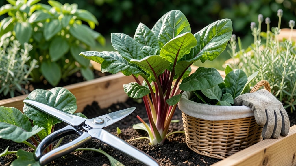 How to Harvest Chard So It Keeps Growing: Cut-and-Come-Again Method Explained