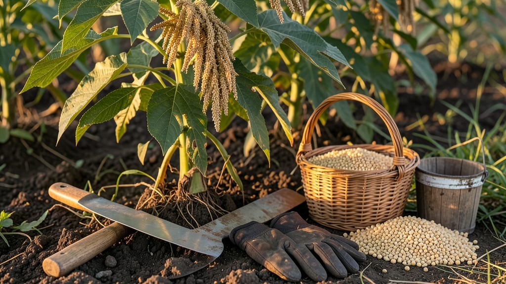 When to Harvest Sorghum: Check Seed Hardness and Plant Height for Peak Sweetness